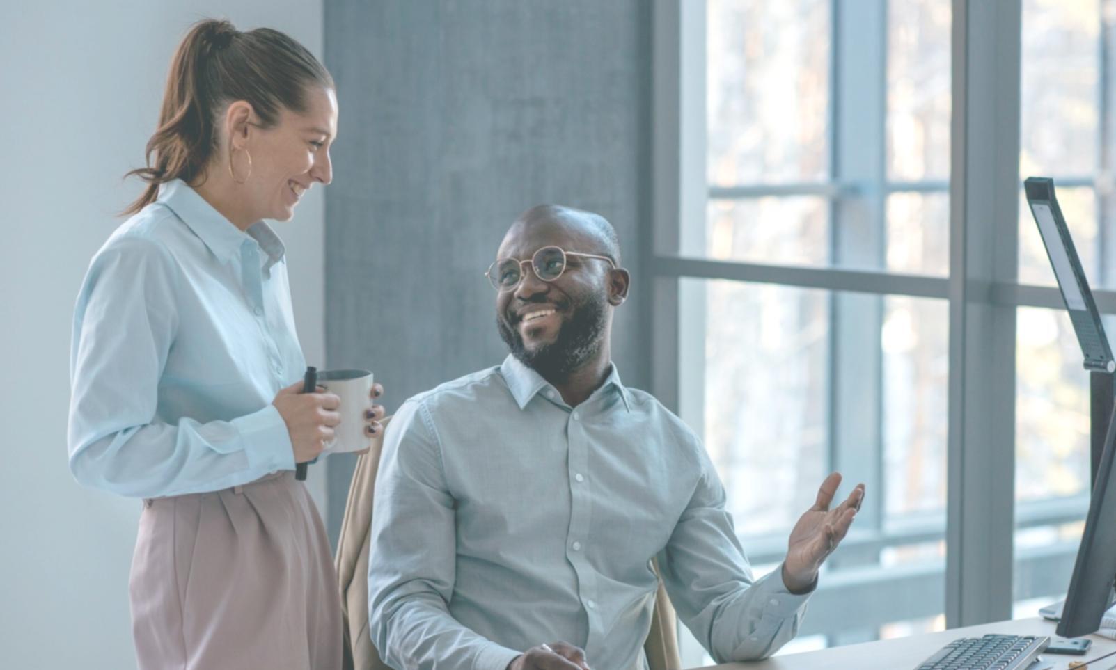 Client reviewing personalized financial planning documents